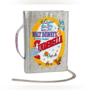 Danielle Nicole Disney’s Cinderella book style clutch crossbody bag